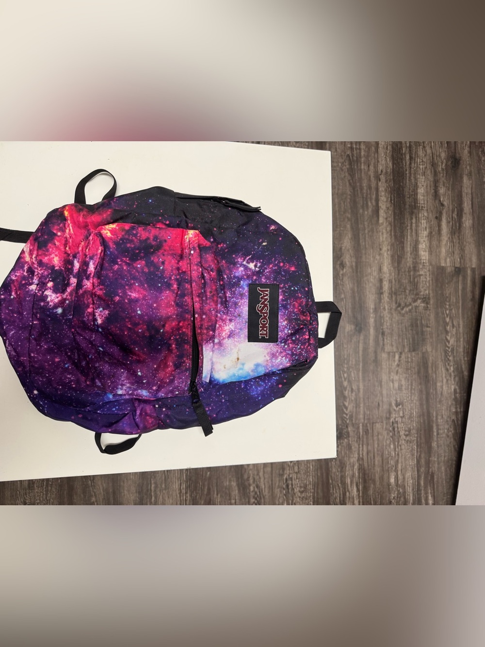 Jansport Galaxy Backpack in Purple, Pink & Blue